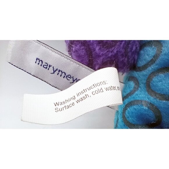 Monkey Plush Mary Meyer Ikimono Textured Stuffed Animal 6" Colorful Corduroy Toy - Picture 9 of 15